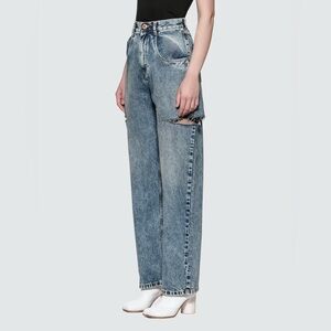Mason Margiela Cutout Denim